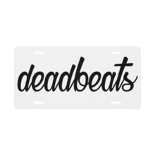 deadbeats Vanity license plate