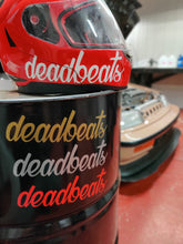 "deadbeats" Script sticker