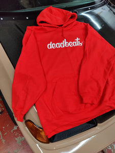 Hoodie "deadbeats" Script BLACK ONLY